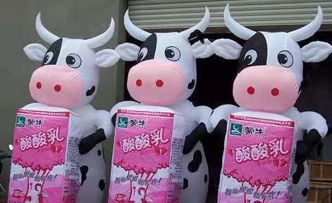 荆州牛奶厂广告气模